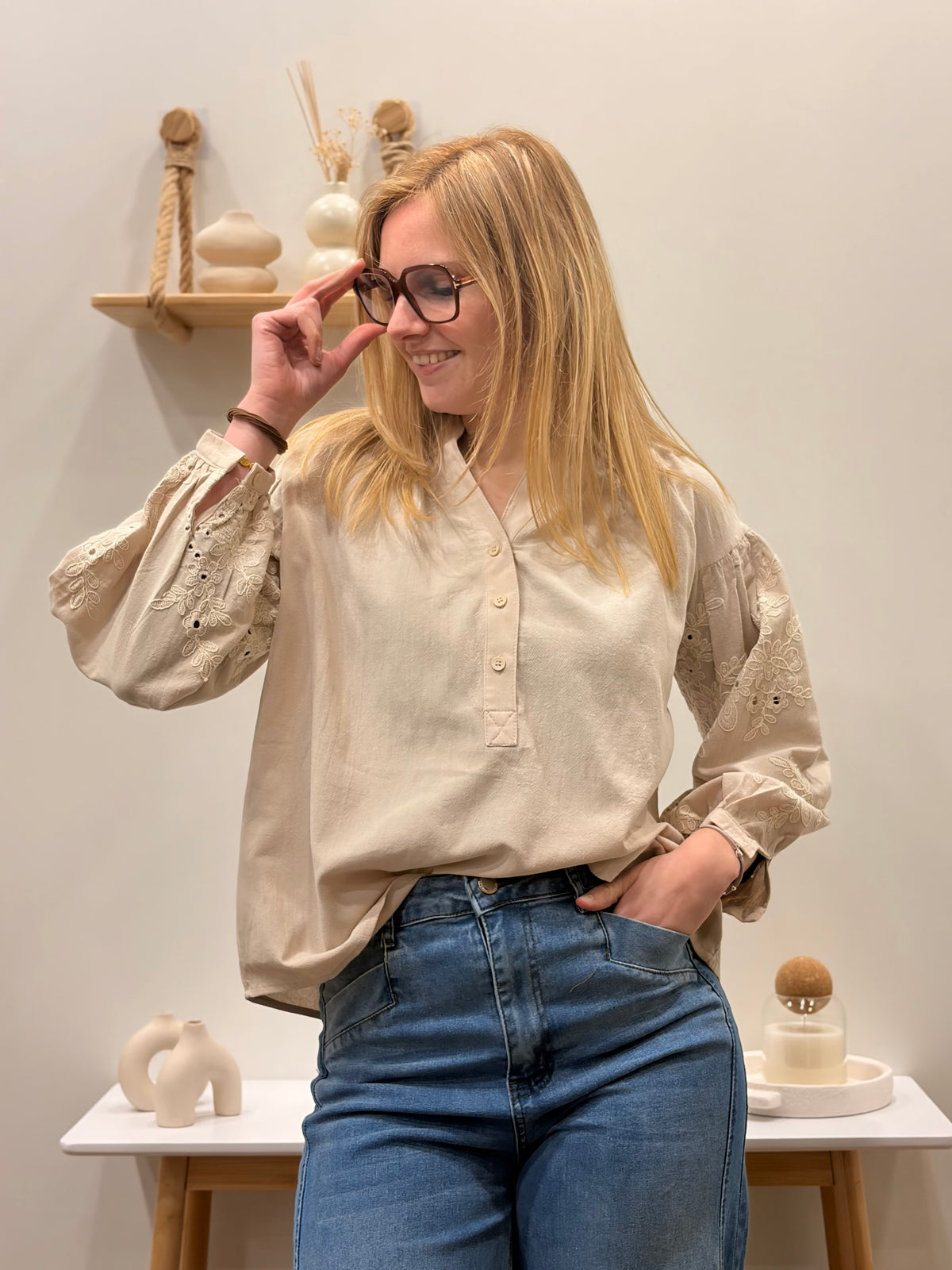 Blouse CREME