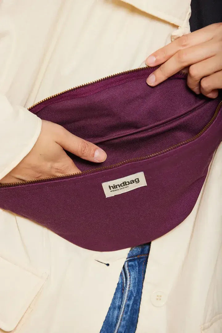 Sac banane OLIVIA Prune