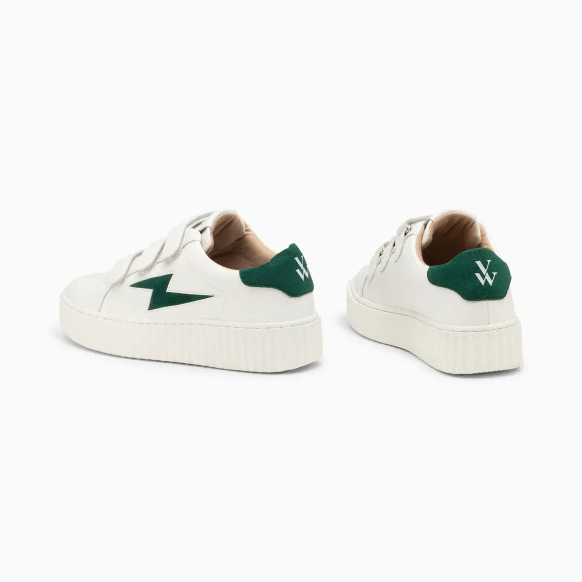 Baskets VICKY verte