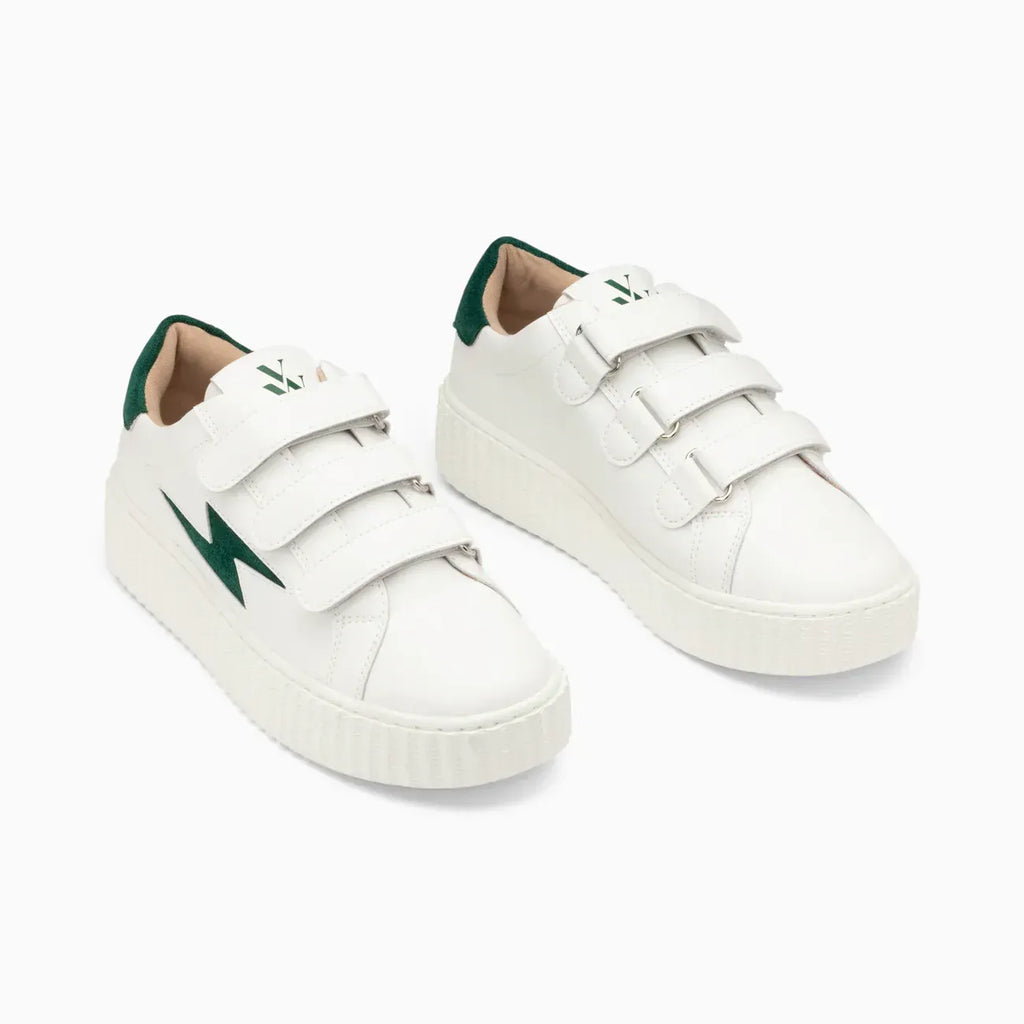 Baskets VICKY verte