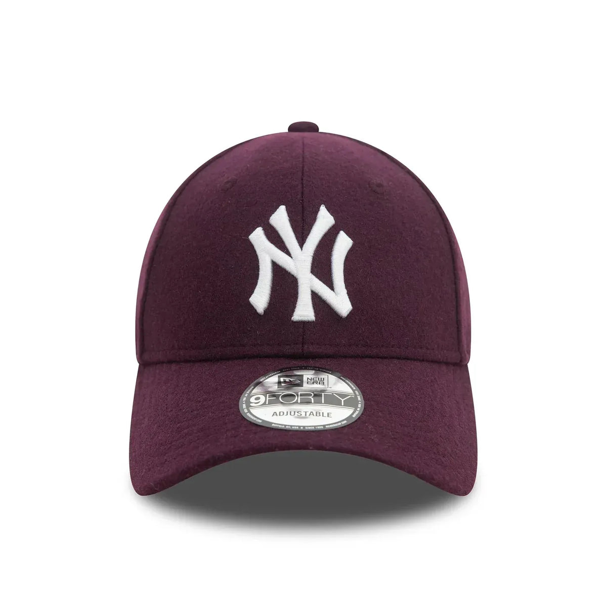 Casquette 9FORTY Adjustable New York Yankees Melton Wool Violet