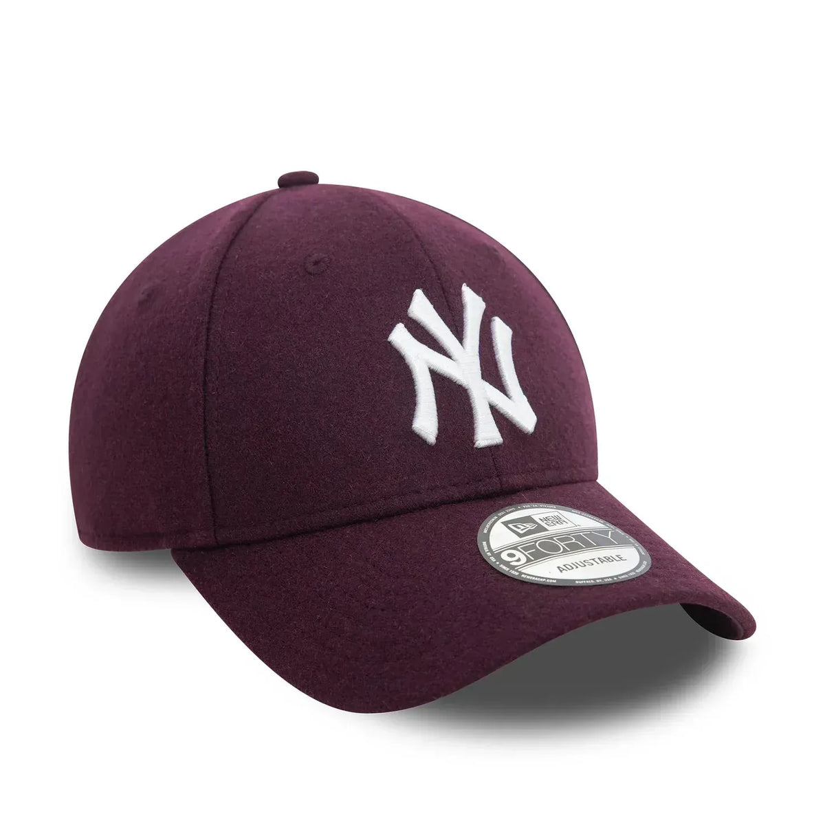 Casquette 9FORTY Adjustable New York Yankees Melton Wool Violet