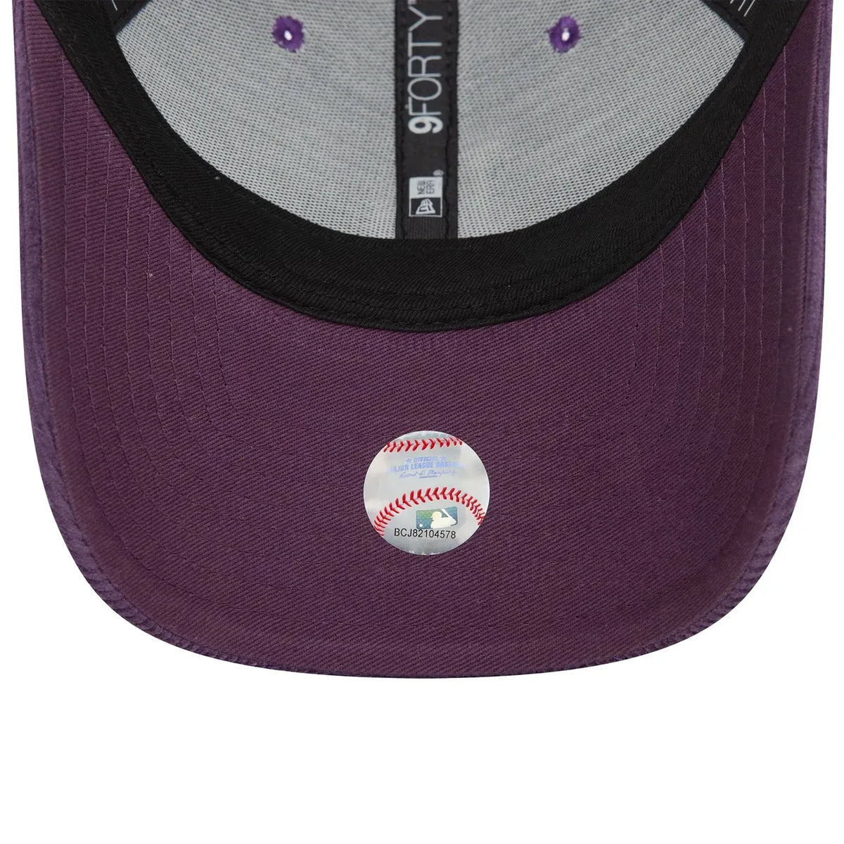 Casquette 9FORTY Adjustable LA Dodgers Cord Violet Foncé