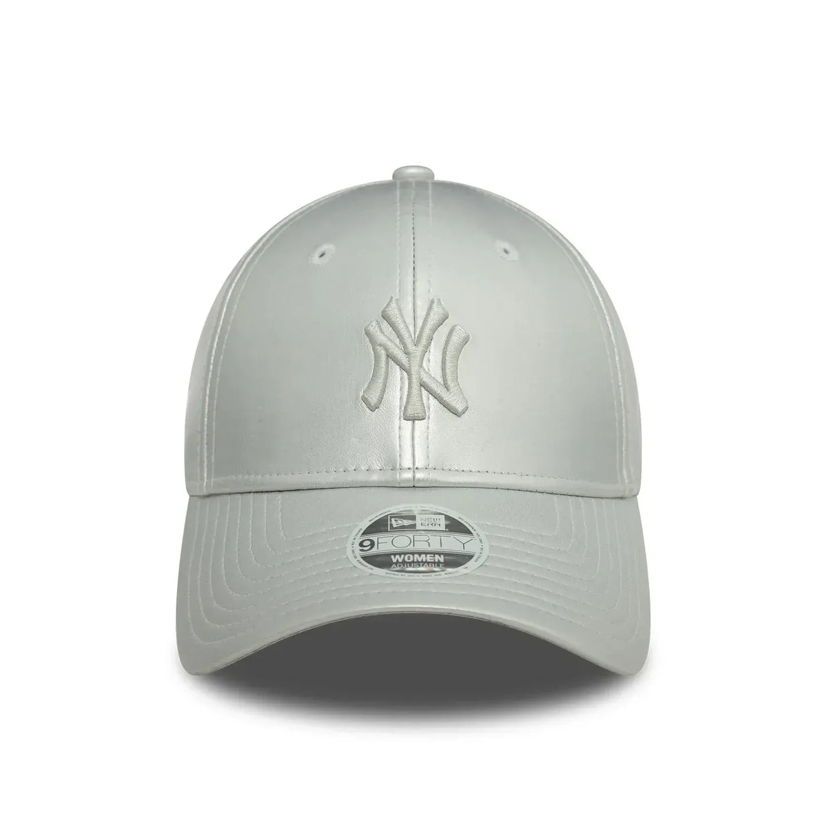 Casquette 9FORTY Adjustable New York Yankees Midi PU Gris