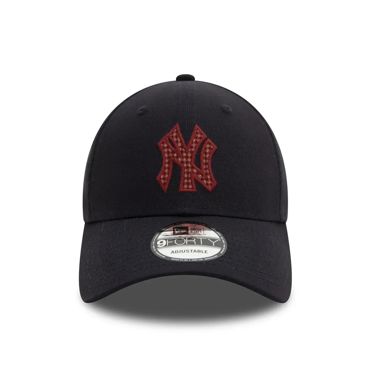 Casquette 9FORTY Adjustable New York Yankees Check Infill Bleu Marine