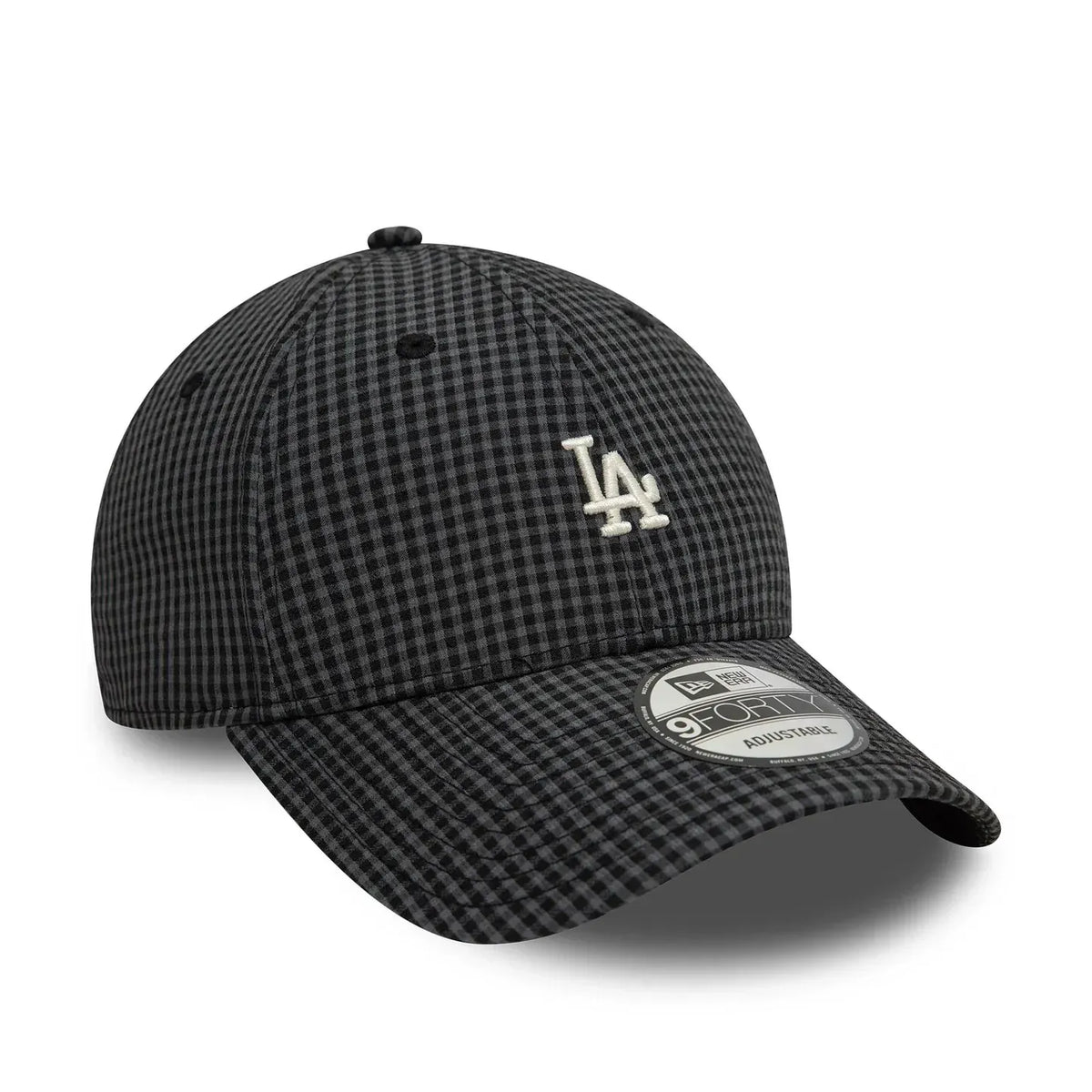 Casquette 9FORTY Adjustable LA Dodgers Seersucker Noir