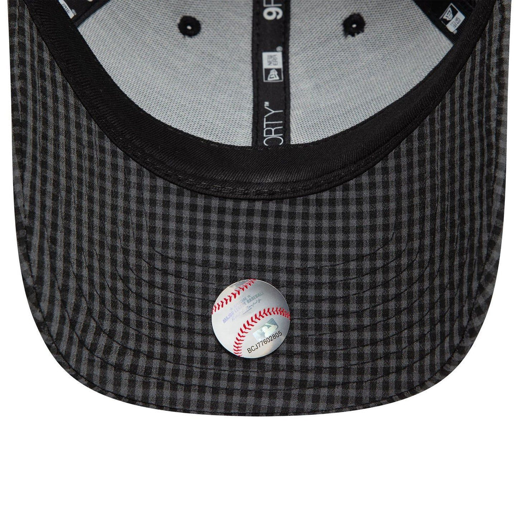 Casquette 9FORTY Adjustable LA Dodgers Seersucker Noir