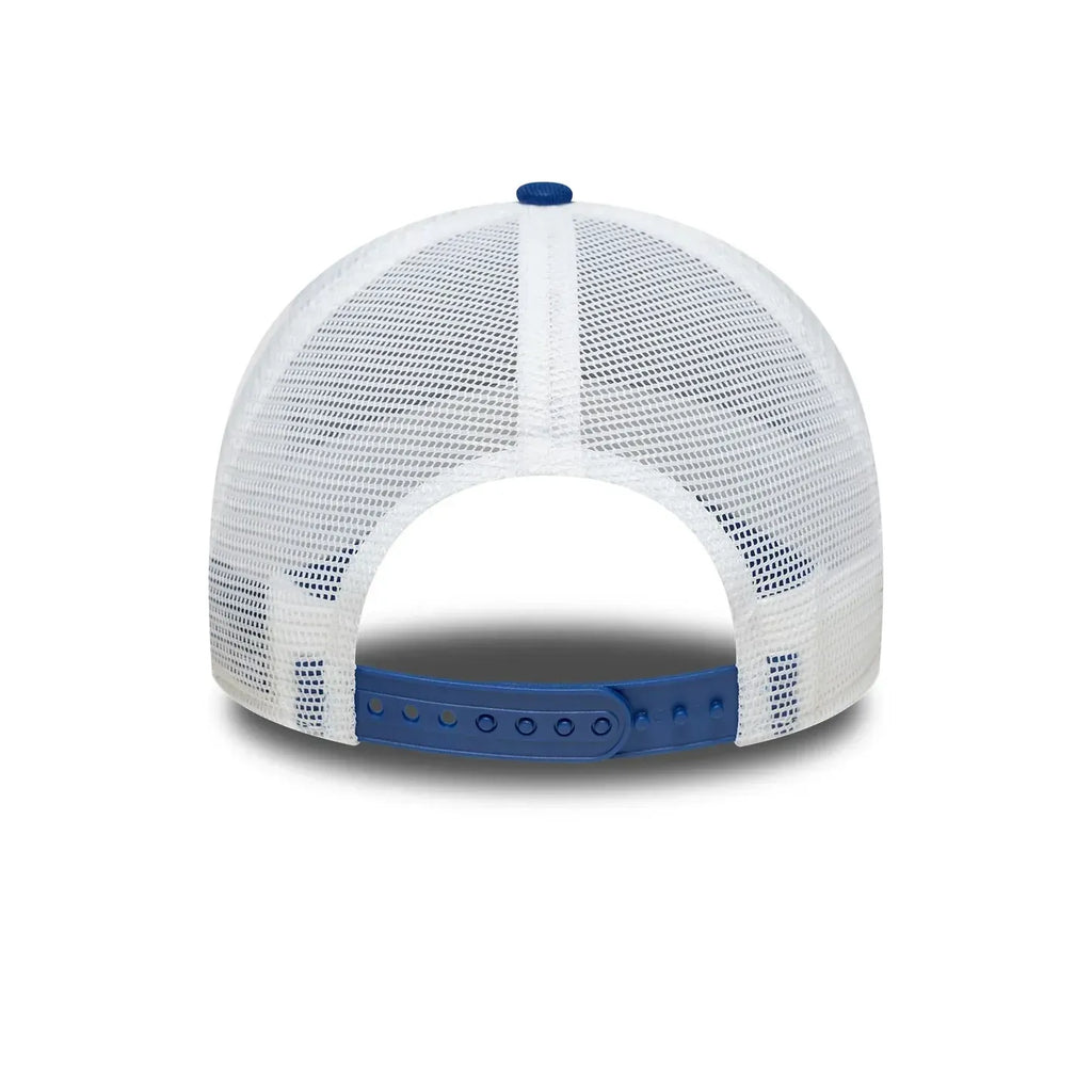 Casquette 9FORTY A-Frame Trucker New Era Vintage Bleu