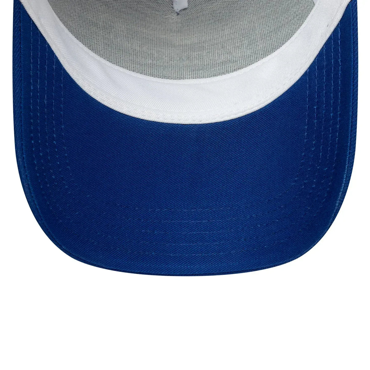 Casquette 9FORTY A-Frame Trucker New Era Vintage Bleu