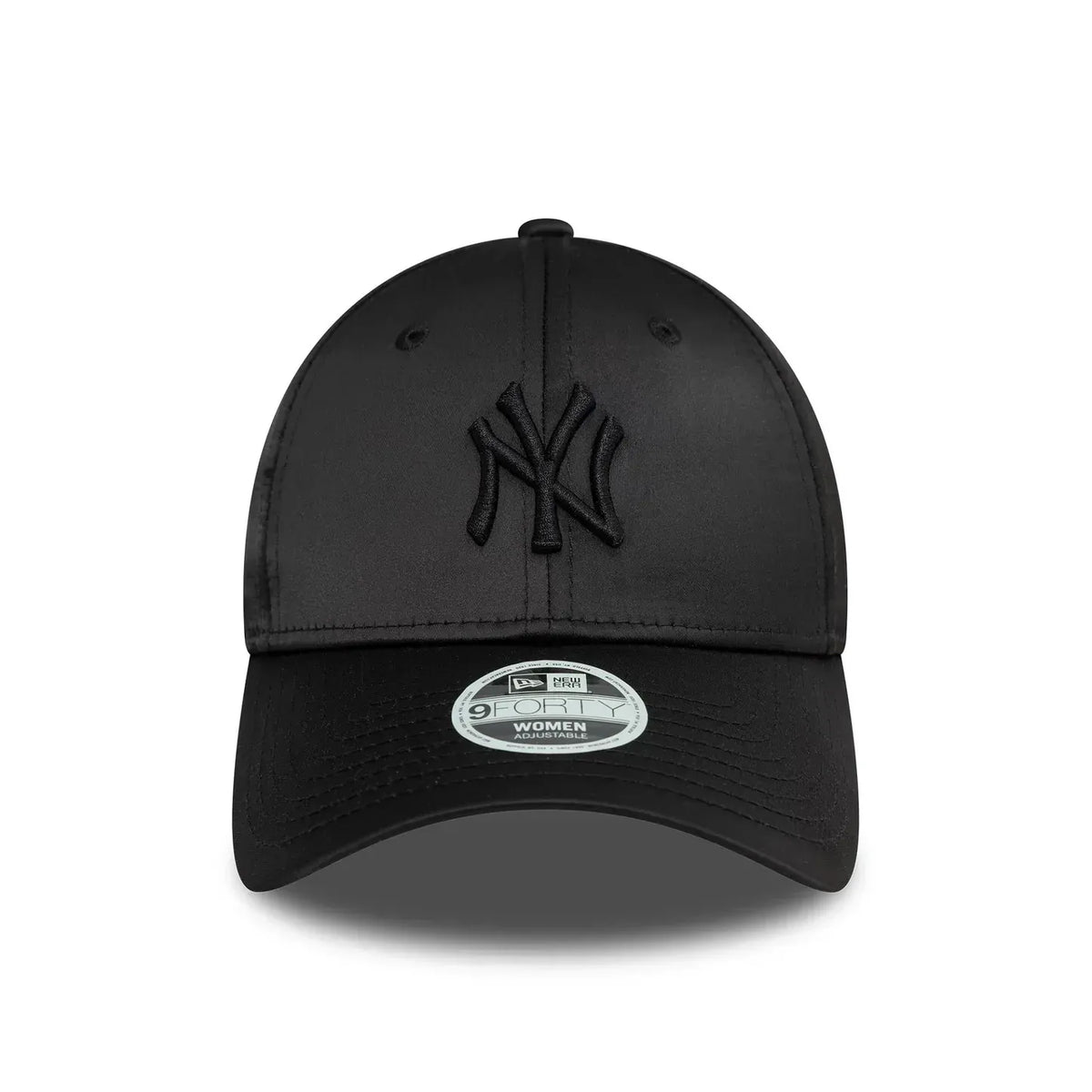 Casquette 9FORTY Adjustable New York Yankees Satin Noir - Femme
