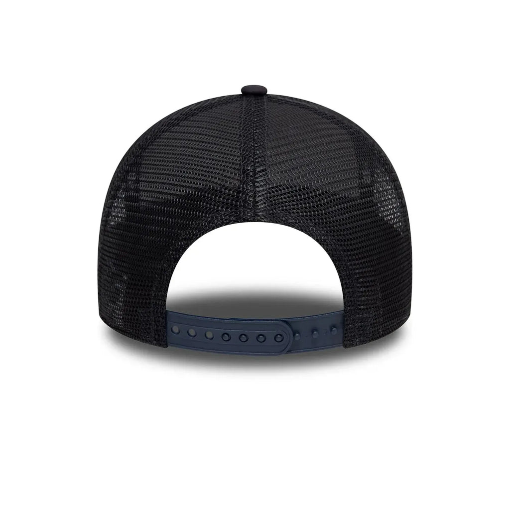 Casquette 9FORTY A-Frame Trucker New Era License Plate Bleu Marine