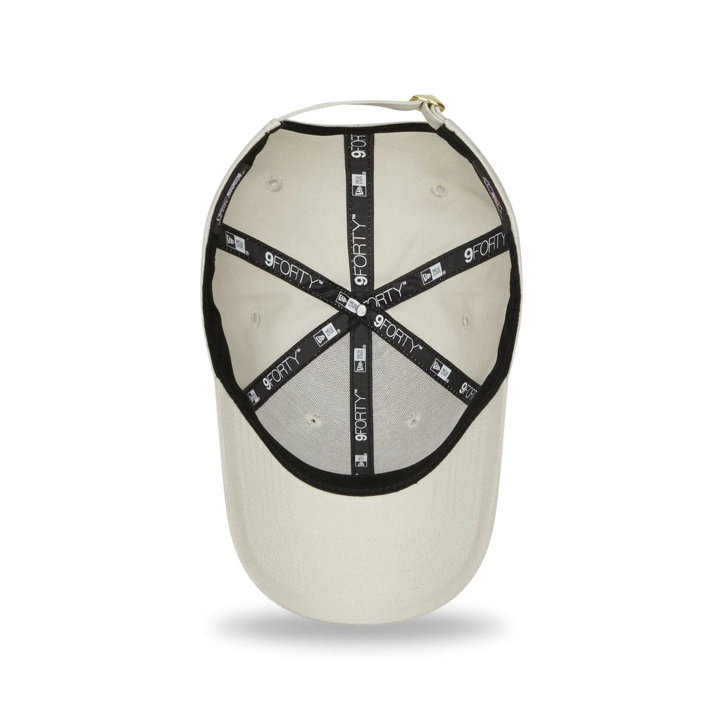 Casquette 9FORTY New York Yankees Metallic Logo Crème - Femme