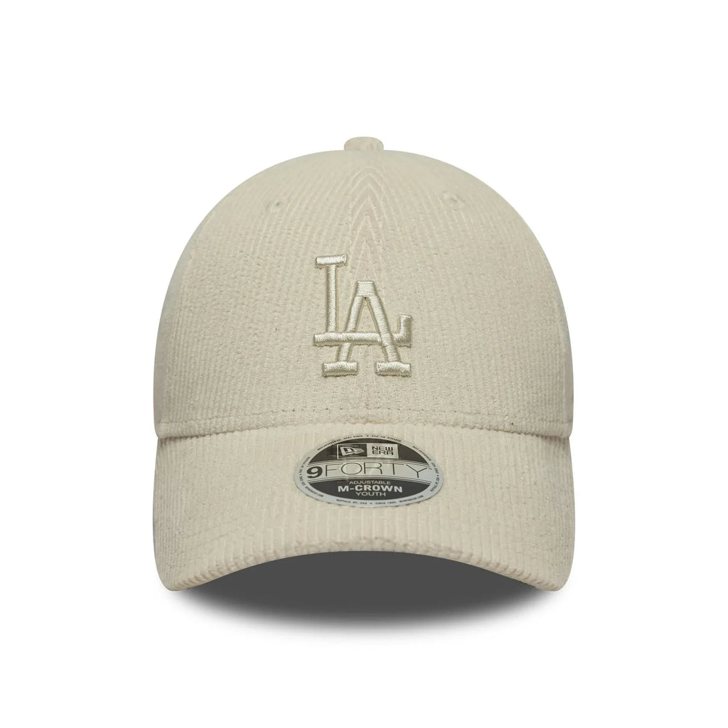 Casquette Enfant 9FORTY M-Crown LA Dodgers MLB Cord Crème