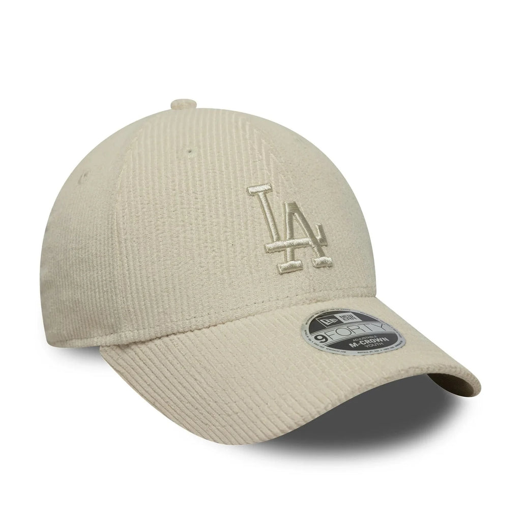 Casquette Enfant 9FORTY M-Crown LA Dodgers MLB Cord Crème