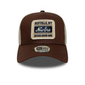 Casquette 9FORTY A-Frame Trucker New Era Patch Marron