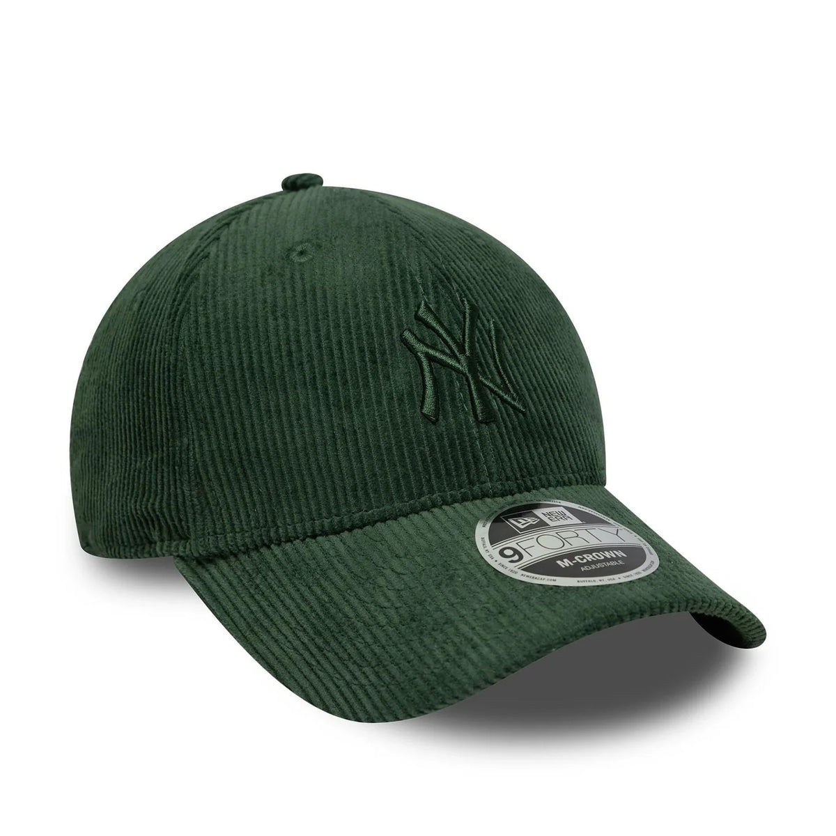 Casquette 9FORTY M-Crown New York Yankees MLB Cord Vert foncé