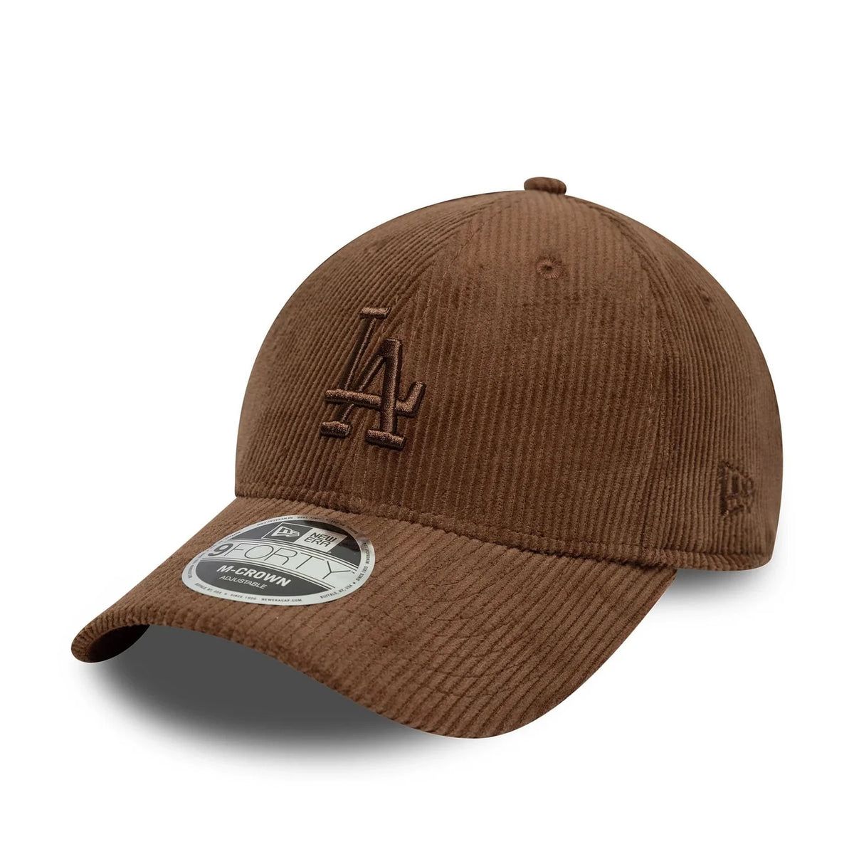 Casquette 9FORTY M-Crown LA Dodgers MLB Cord Marron