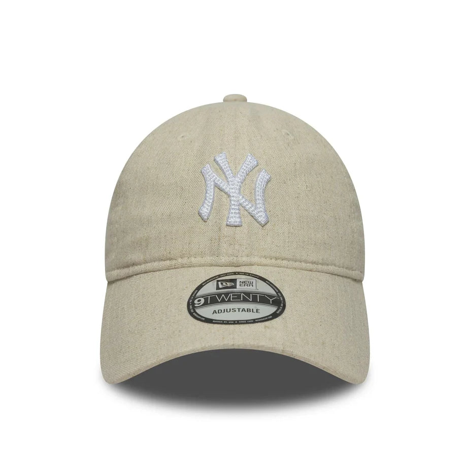 Casquette 9TWENTY New York Yankees MLB Lin Beige