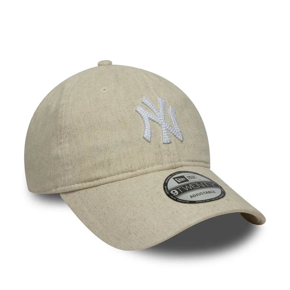 Casquette 9TWENTY New York Yankees MLB Lin Beige