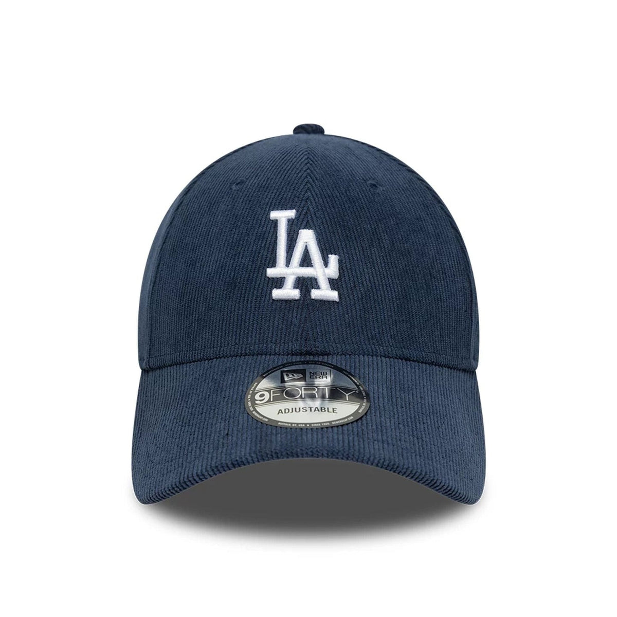 Casquette 9FORTY Velours Côtelé LA Dodgers MLB Bleu Marine